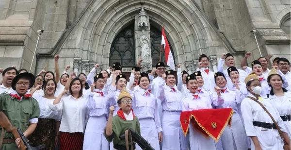Hut RI Ke 79 : Festival Nusantara Katedral Jakarta