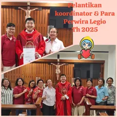 Misa Tahun Baru Legio Maria Katedral “Panggilan untuk menjadi seorang Legioner”
