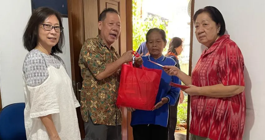 Kemerdekaan adalah Milik Bersama : Bansos Lingk. St. Caecilia