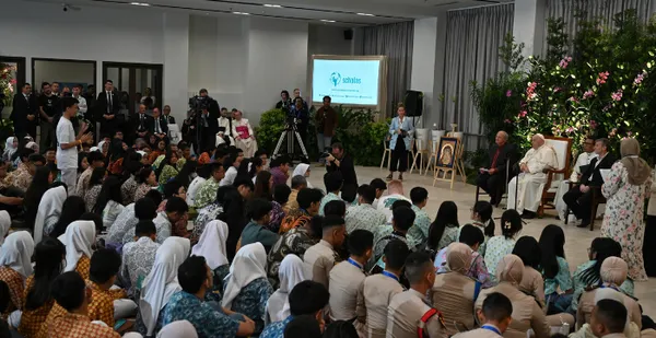Kunjungan Apostolik Paus Fransiskus ke Katedral : Iman, Persaudaraan dan Belarasa